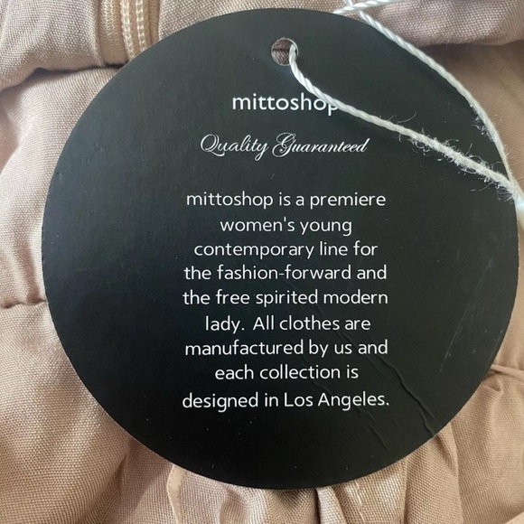 NWT Mittoshop Can't Believe This Ruffled Open Back Romper Womens Small (1448) - Picture 7 of 9